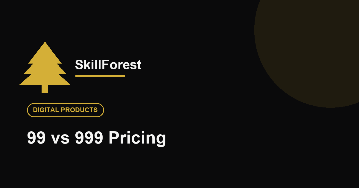 ₹99 vs ₹999 कोणती Pricing जास्त विकते