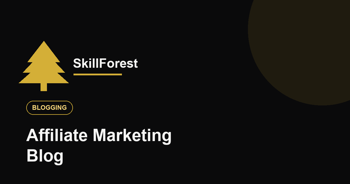 Affiliate Marketing Blog कसा बनवायचा Complete Guide Marathi मध्ये