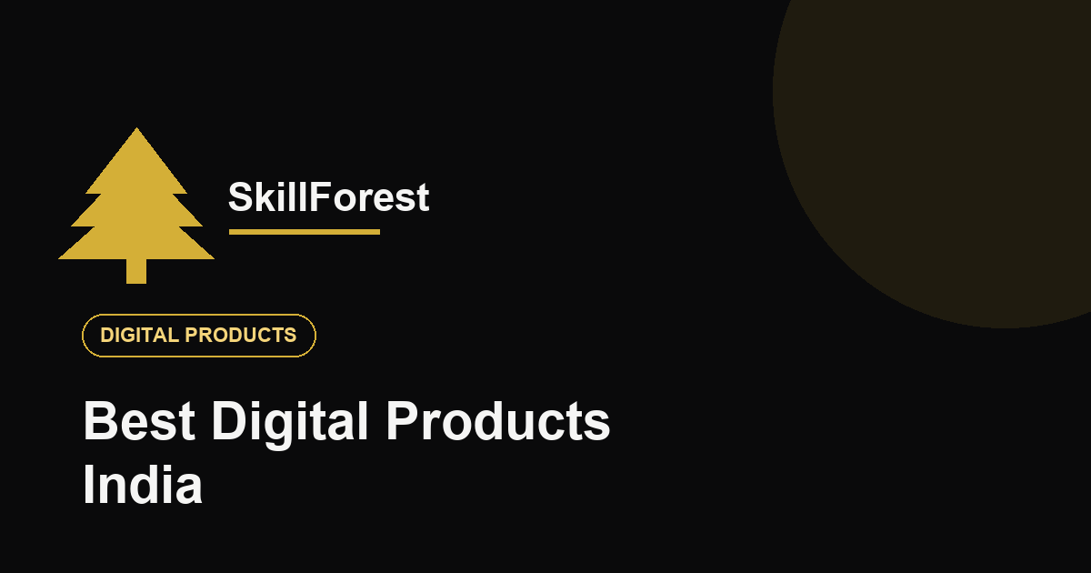 Best Digital Products India मध्ये Sell करण्यासाठी 2026 Guide