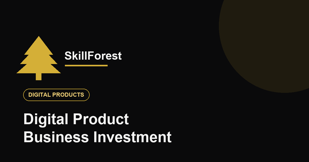 Digital Product Business साठी खरंच किती Investment लागतं
