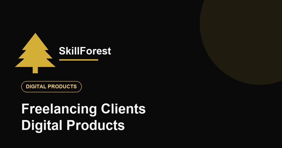 Freelancing Clients ला Digital Products कसे Upsell करायचे
