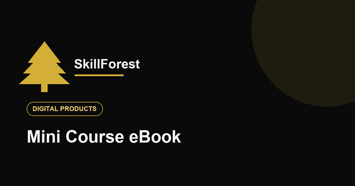 Mini Course vs eBook कोणतं आधी विकायला सोपं