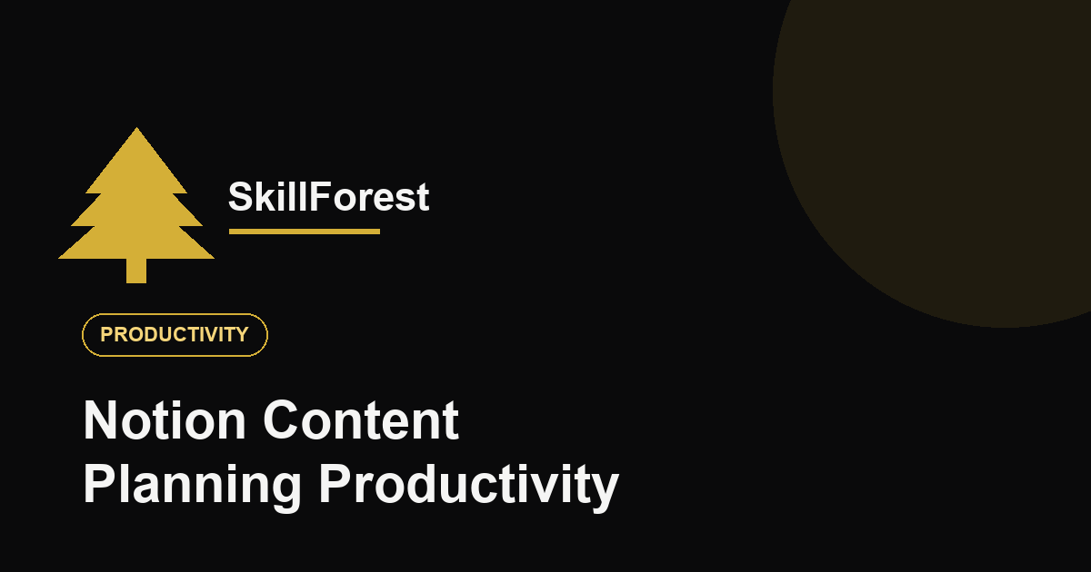 Notion वापरून Content Planning आणि Productivity कशी वाढवायची