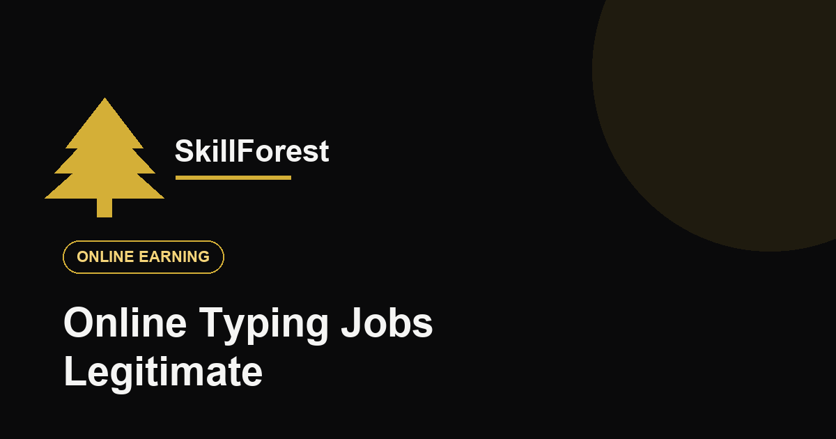 Online Typing Jobs घरून कसे करायचे Legitimate Platforms Guide Marathi