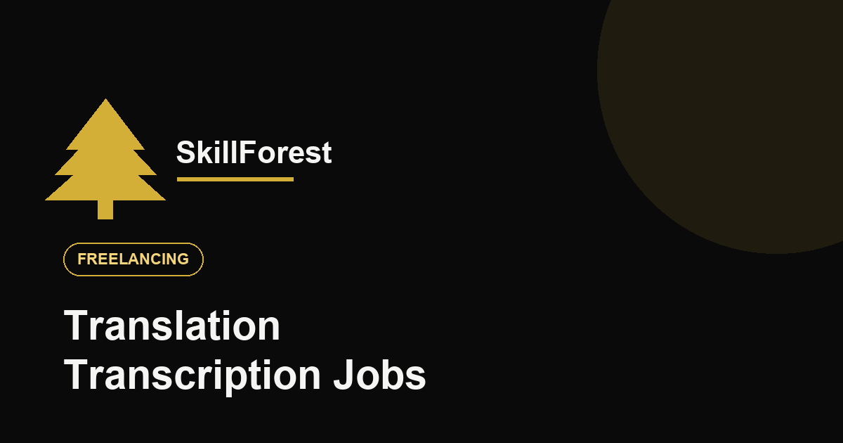 Translation आणि Transcription Jobs घरून कसे करायचे